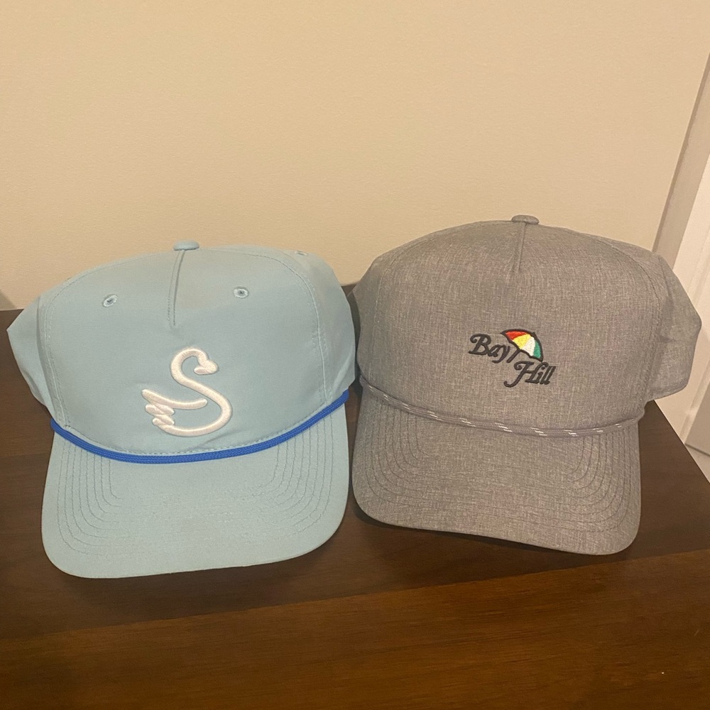 Golf Hat Bundle Swannies and Bay Hill Arnold Palmer EUC